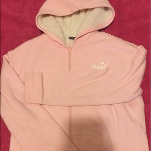 Pink puma jacket